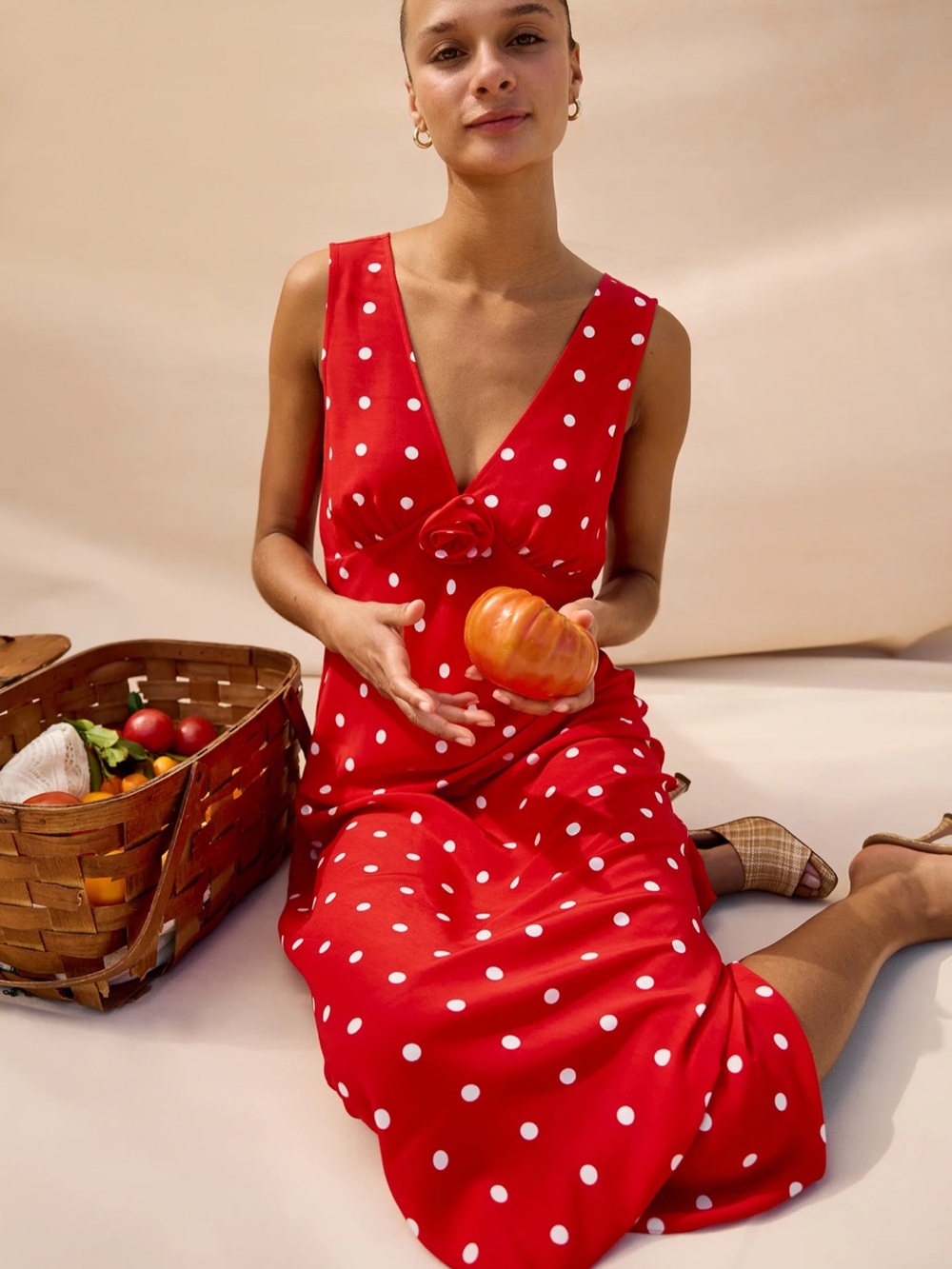 Giadzy x RAILS Terena dress in Rossa